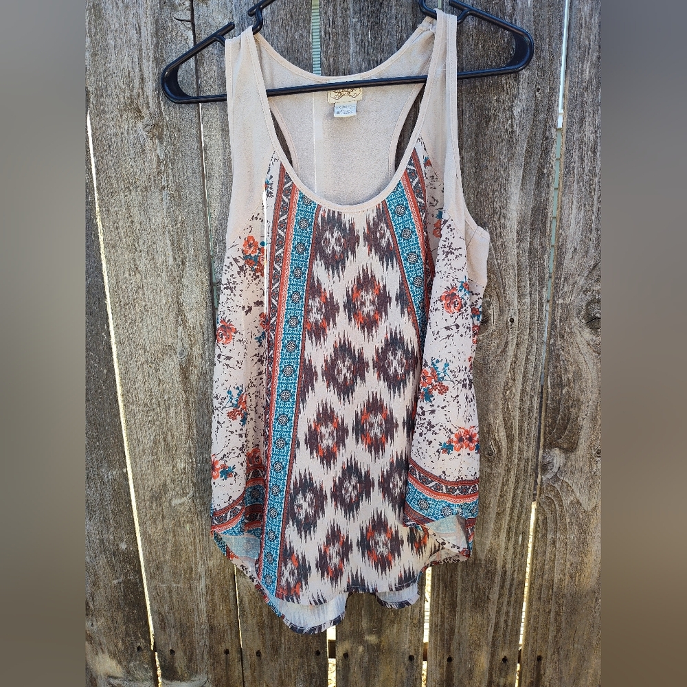 Women's medium Aztec tank top